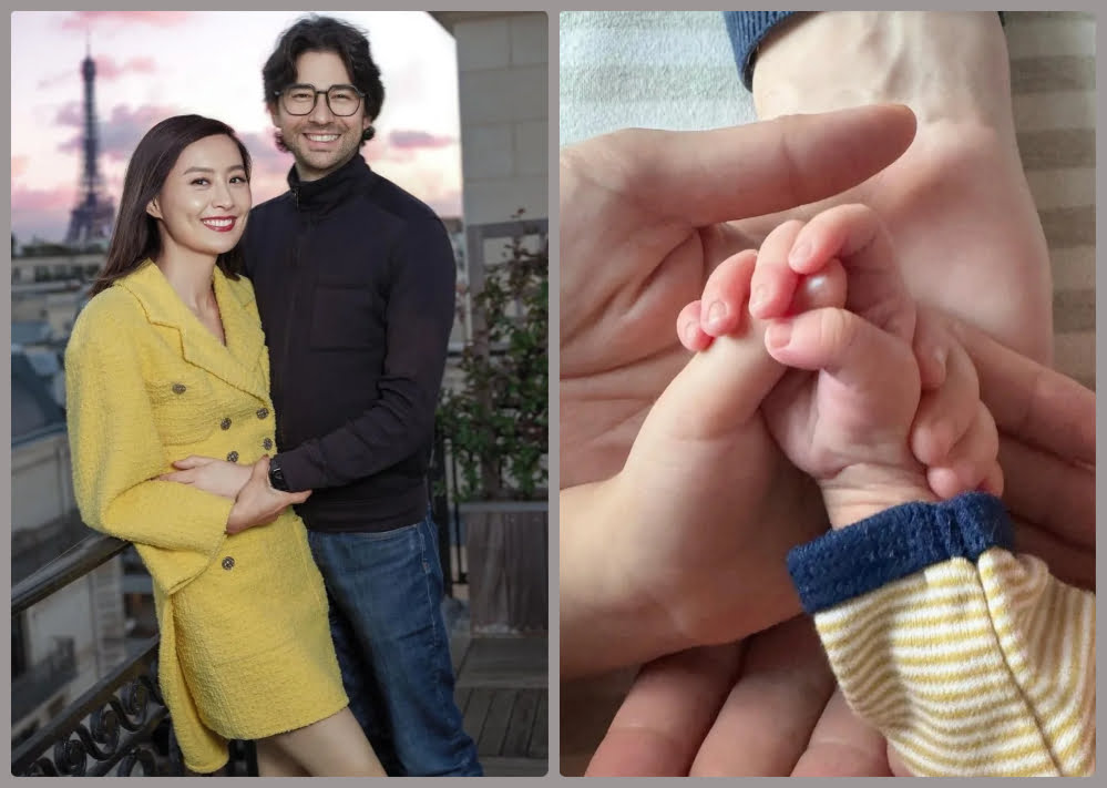 Fala Chen announces the birth of her second child