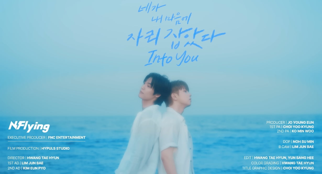 N.Flyings Into You Shows Upward Trend on Music Charts